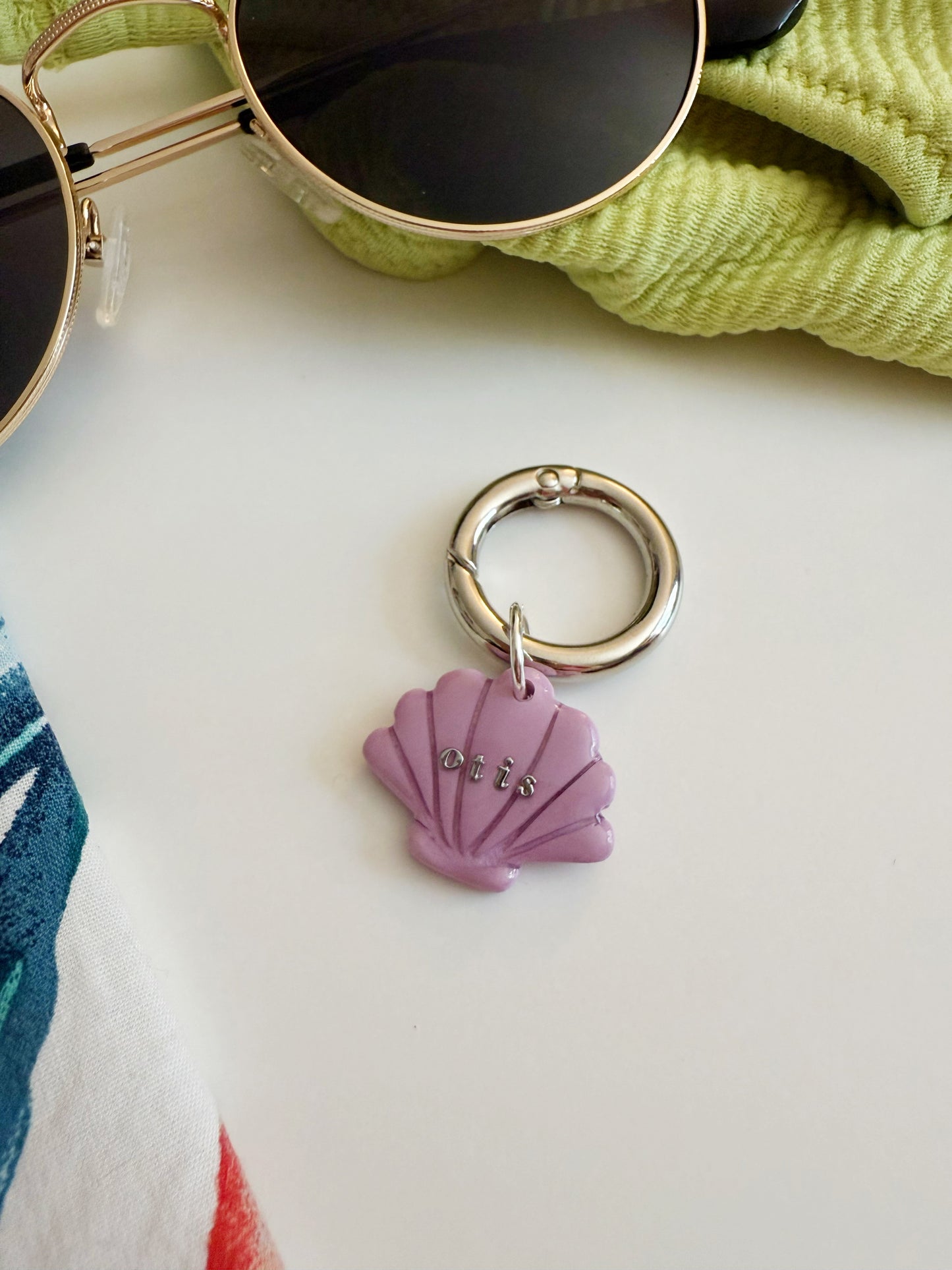 Seashell Pet Tag