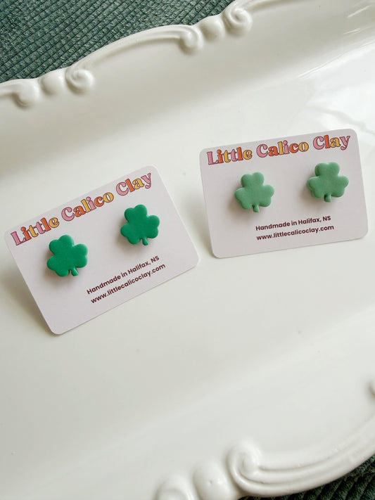 Shamrock Studs