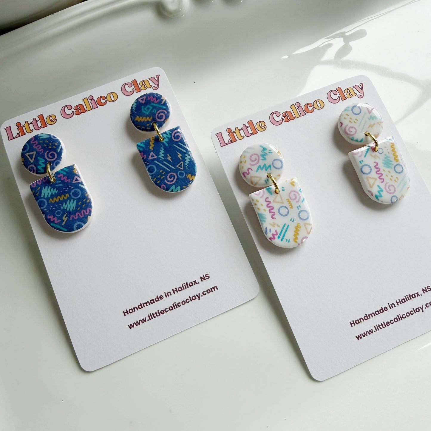 90s Print Mini Dangles