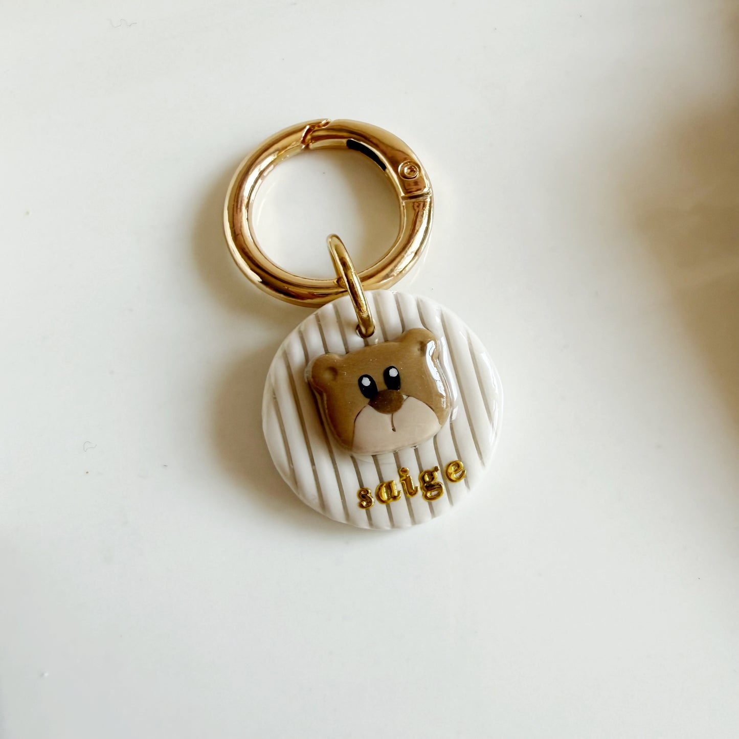 Teddy Bear Pet Tag