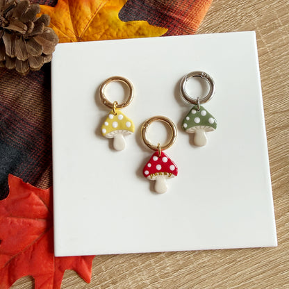 Mushroom Pet Tag