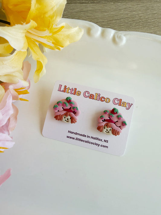 Strawberry Shortcake Studs