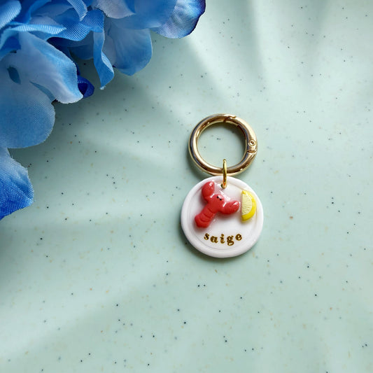 Seafood Supper Pet Tag
