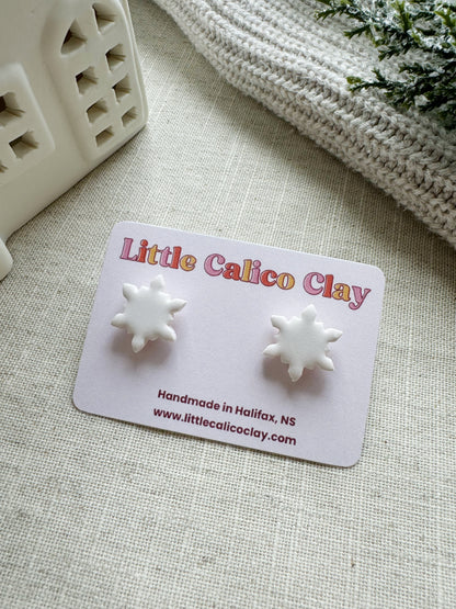 Snowflake Studs