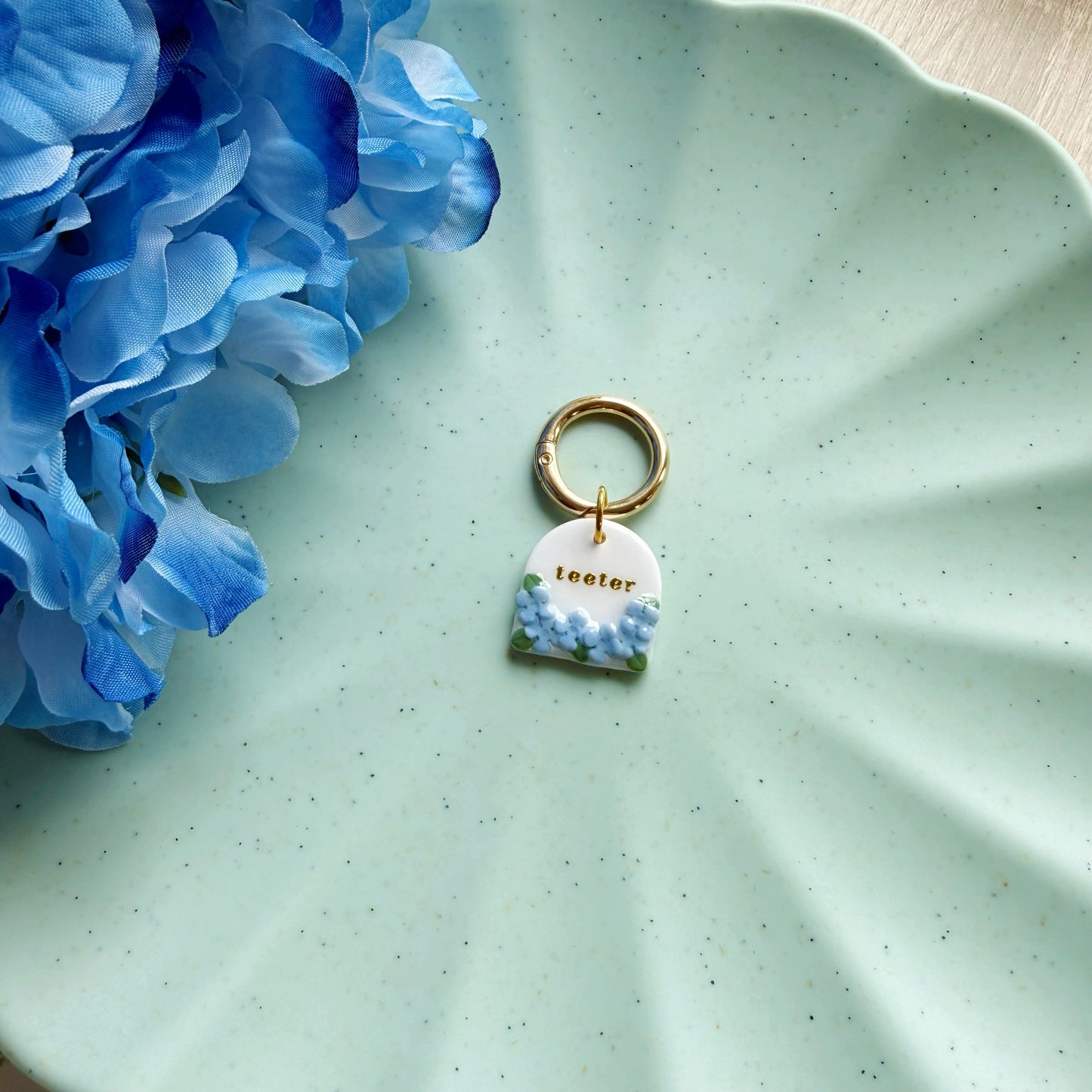 Hydrangea Pet Tag