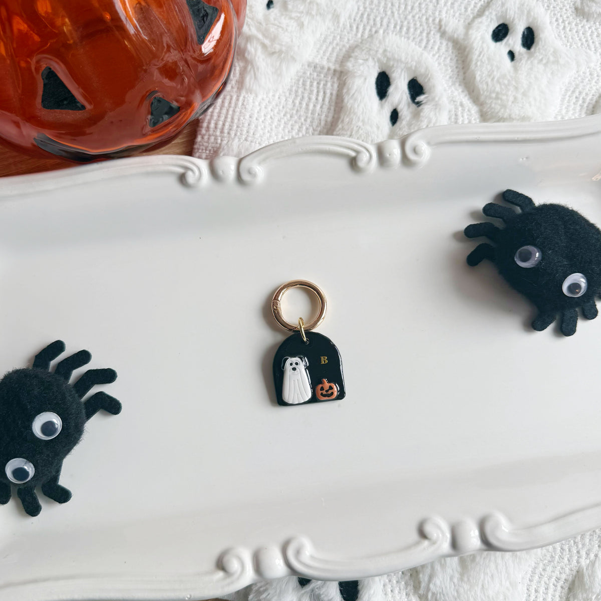 Ghost Pup Pet Tag