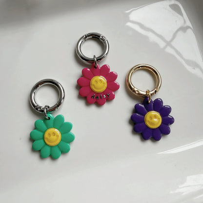 Retro Daisy Pet Tag