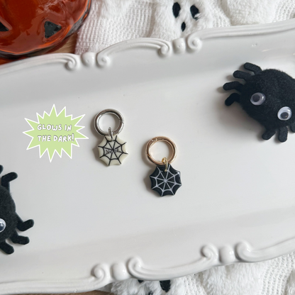 Spider Web Pet Tag
