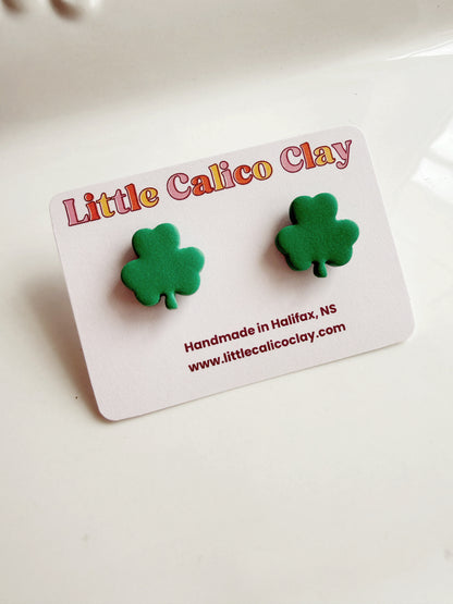 Shamrock Studs