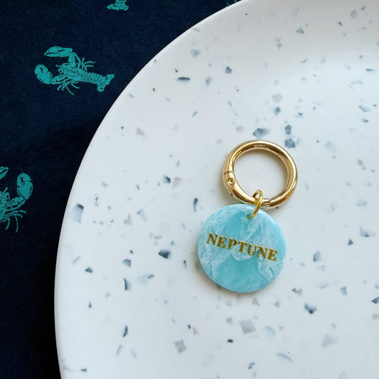Ocean Wave Pet Tag