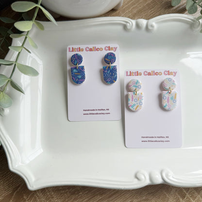 90s Print Mini Dangles