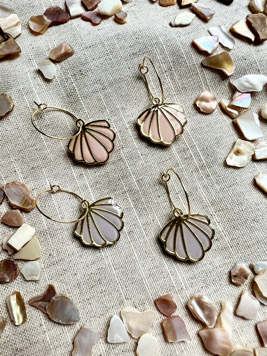 Shell Charm Dangles