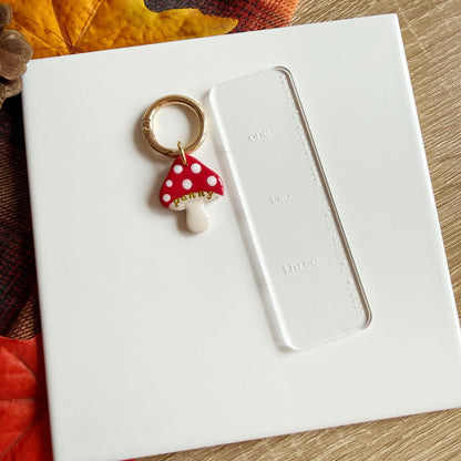 Mushroom Pet Tag