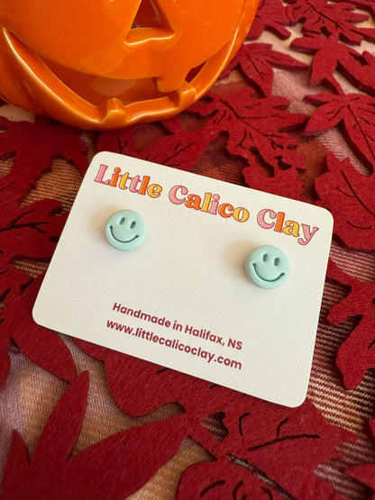 Happy Face Studs