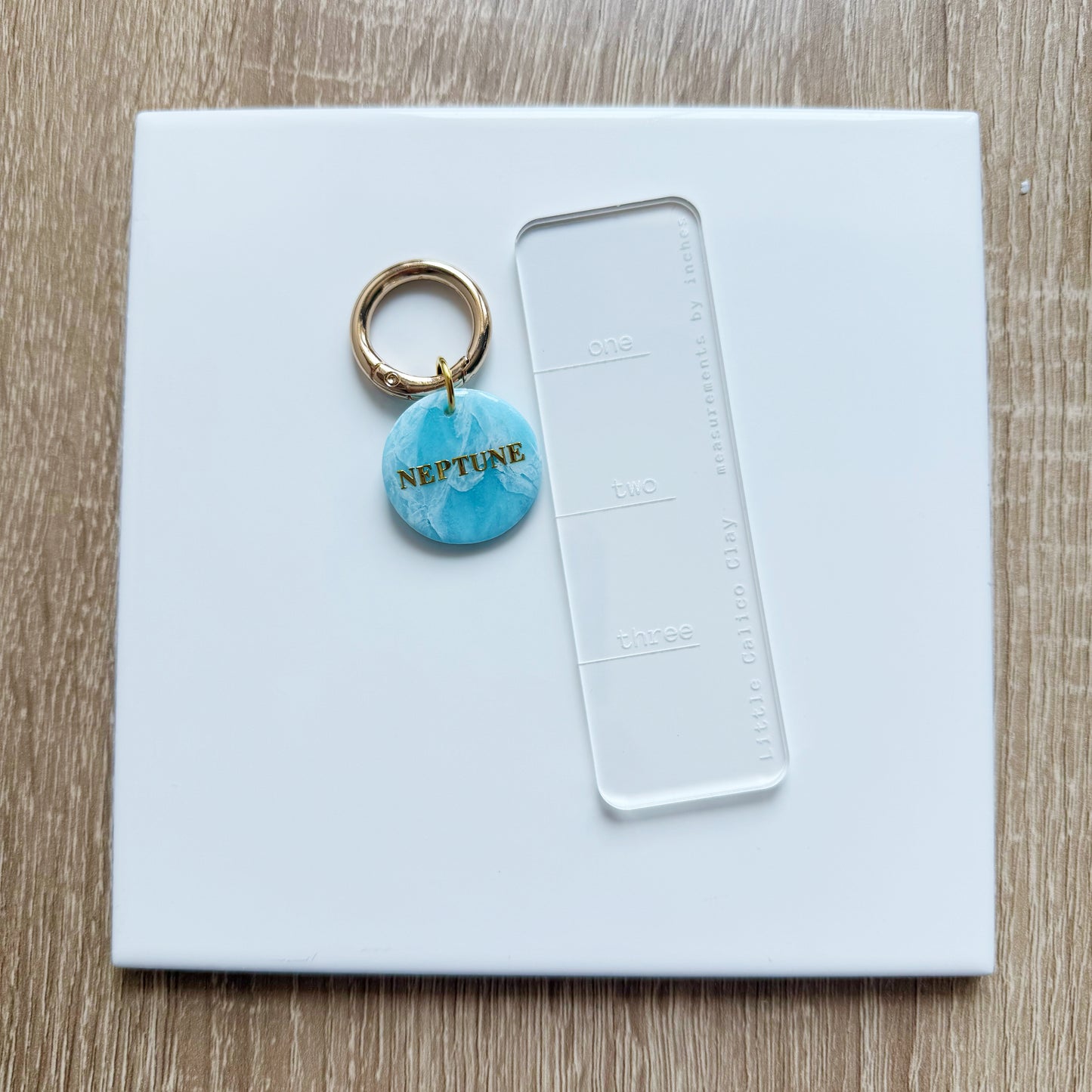 Ocean Wave Pet Tag