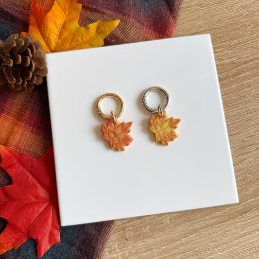 Maple Leaf Pet Tag