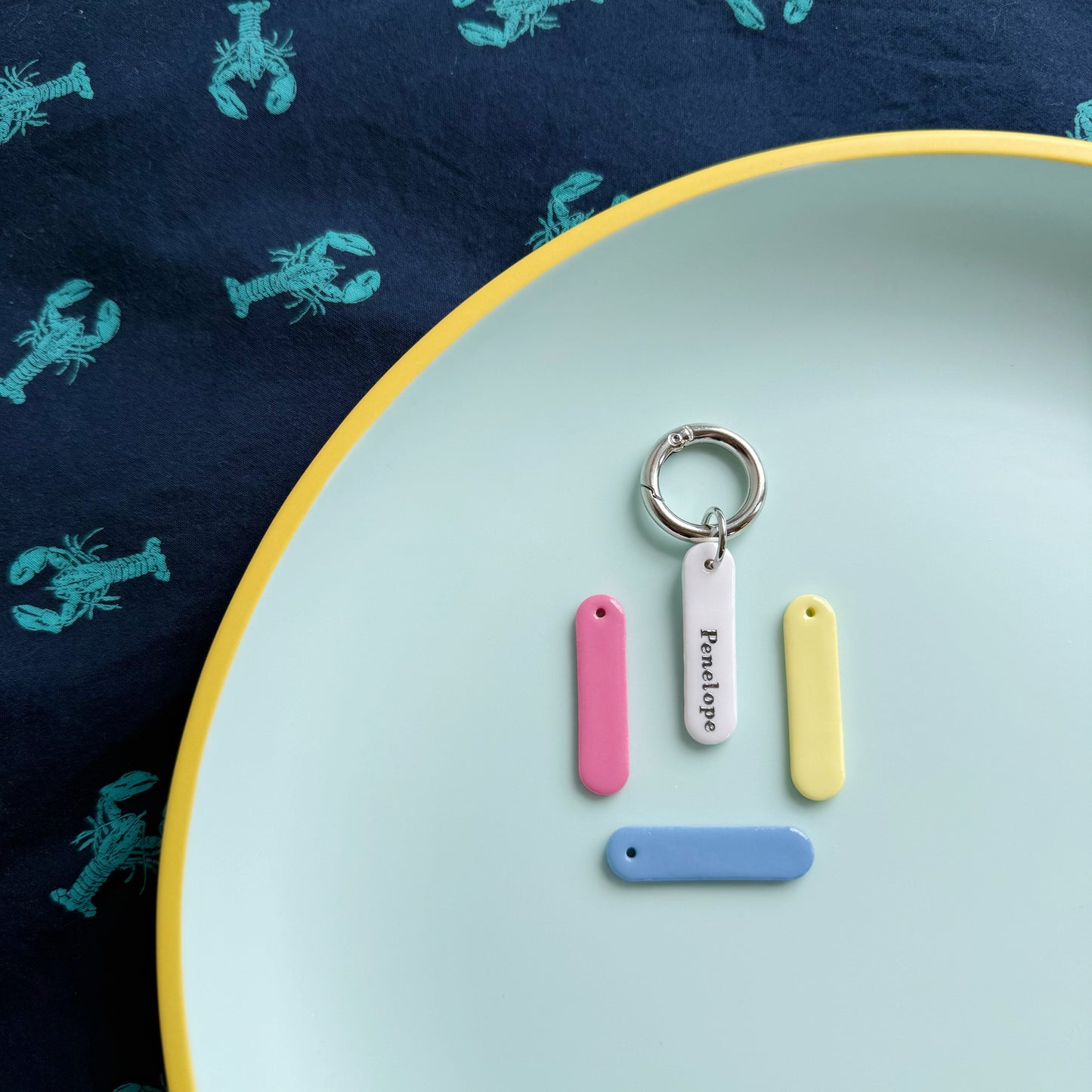 Long Capsule Pet Tag