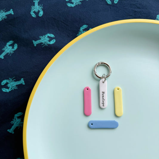 Long Capsule Pet Tag