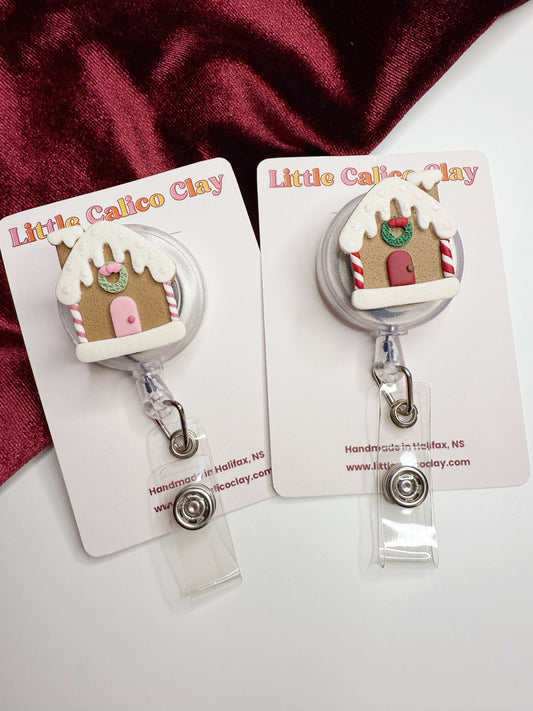 Gingerbread House Badge Reel