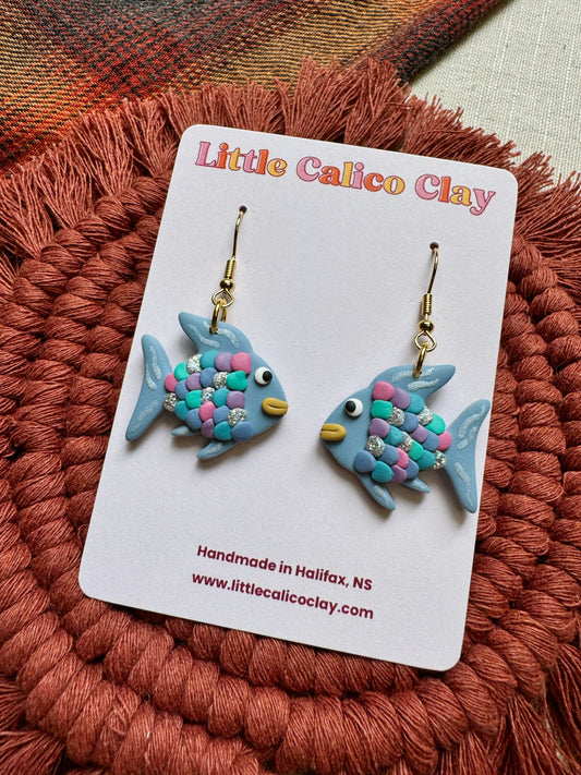 Rainbow Fish Dangles