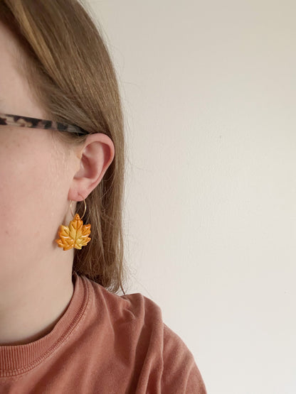 Maple Leaf Hoops