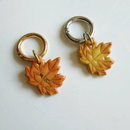 Maple Leaf Pet Tag