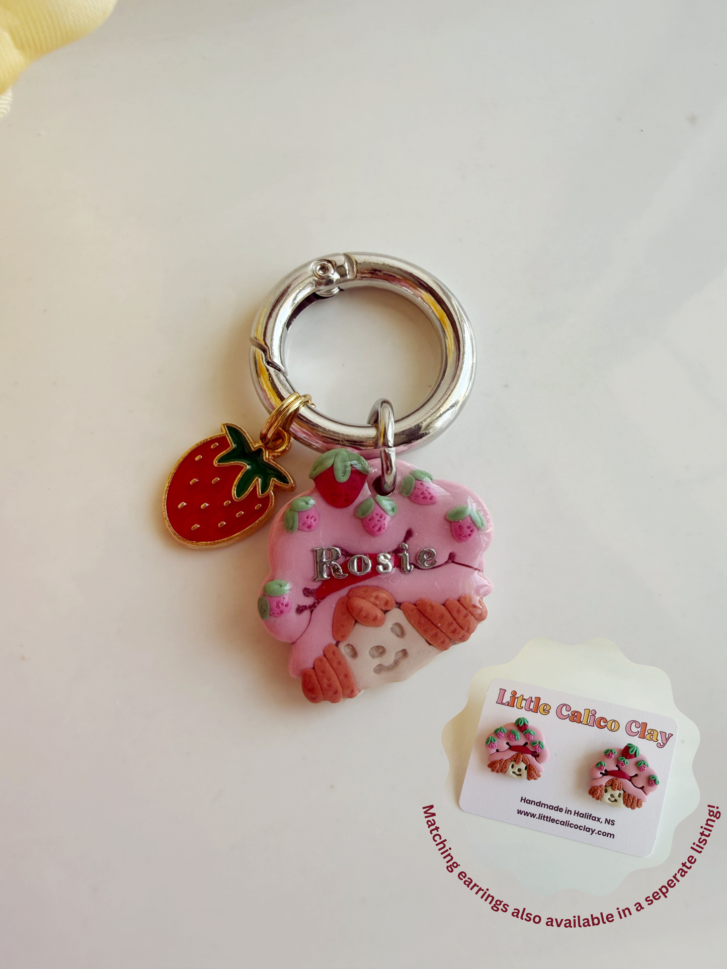 Strawberry Shortcake Pet Tag