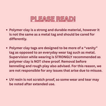 Candy Bucket Pet Tag