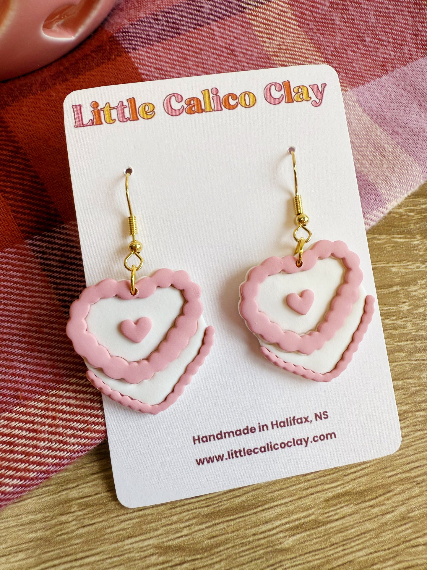 Heart Cake Dangles