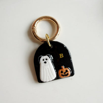 Ghost Pup Pet Tag