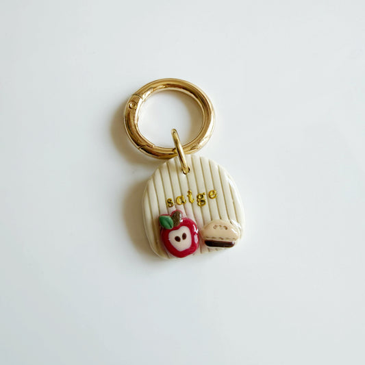 Apple Pie Pet Tag