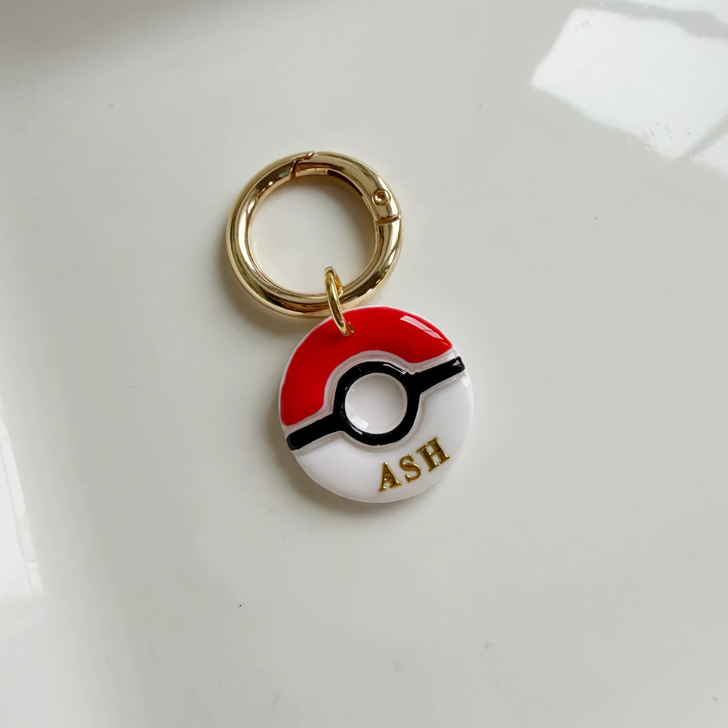 Monster Ball Pet Tag