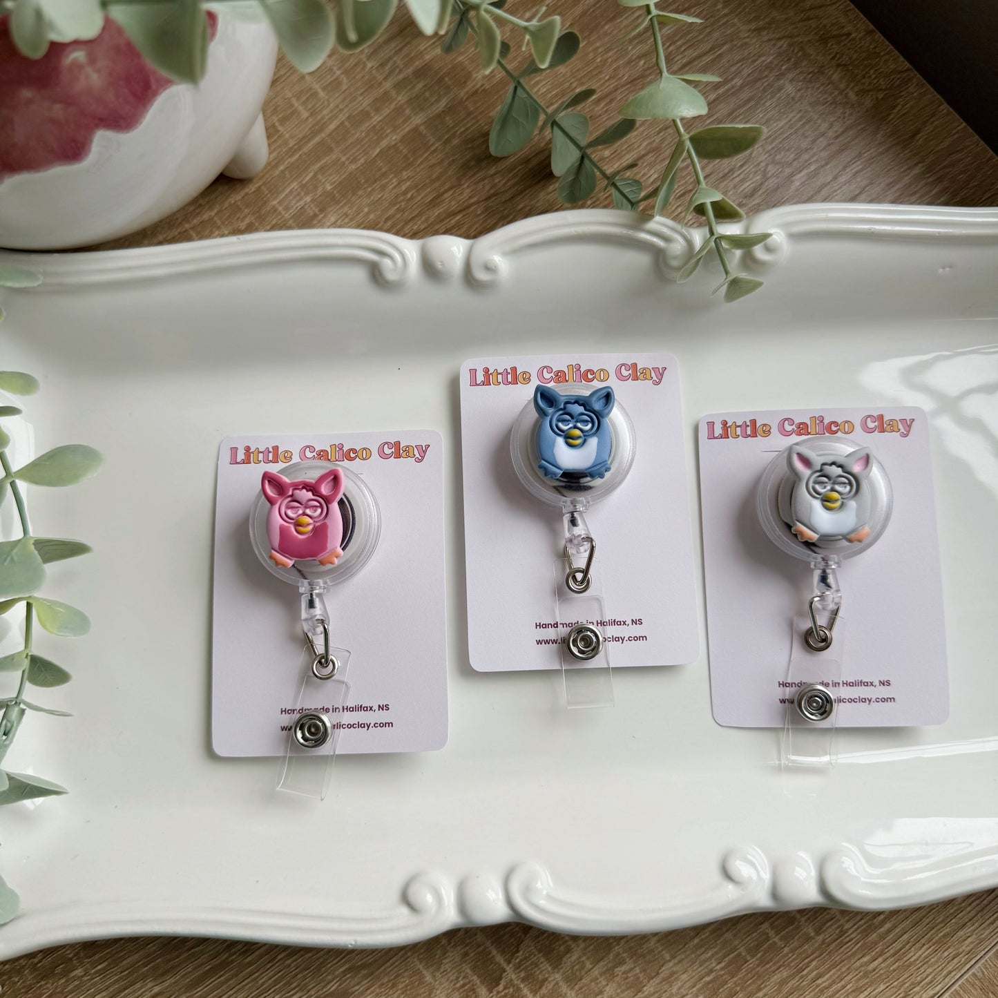 Furry Robot Badge Reel