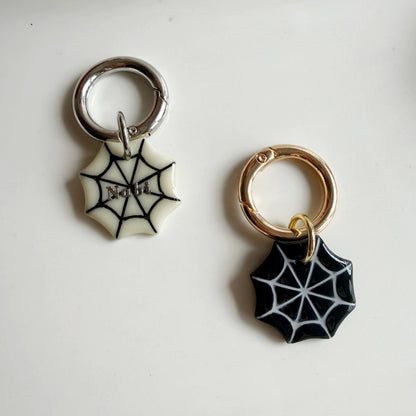 Spider Web Pet Tag