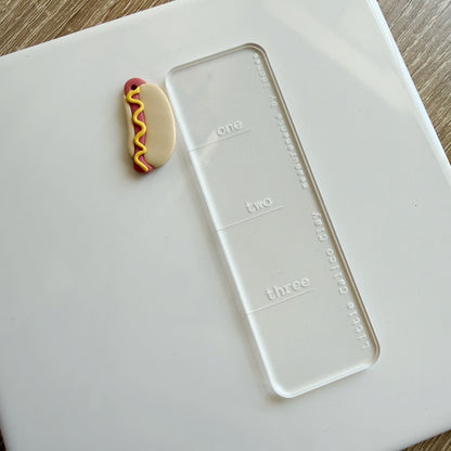 Hot Dog Pet Tag