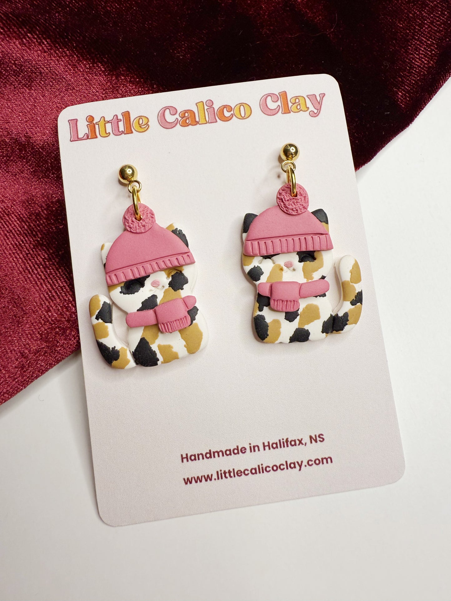 Winter Kitty Dangles