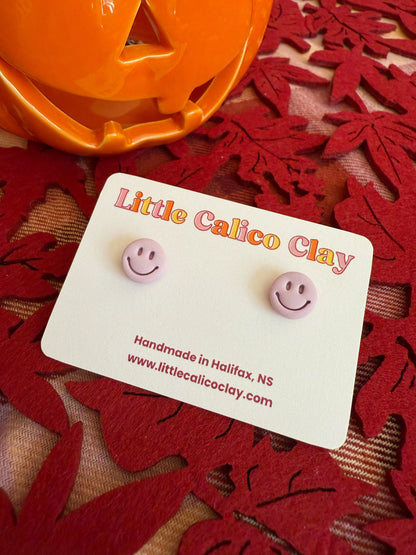 Happy Face Studs