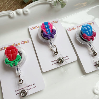 Ring Pop Badge Reel