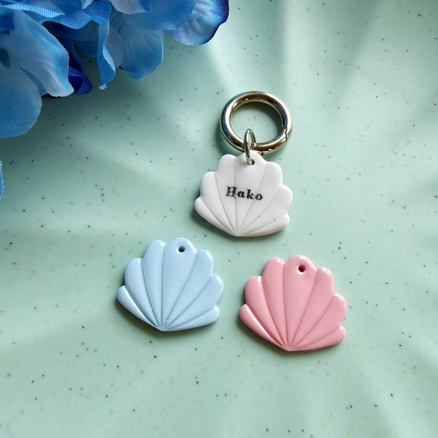 Seashell Pet Tag