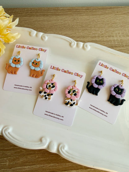 Flower Cat Dangles