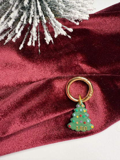 Christmas Tree Pet Tag