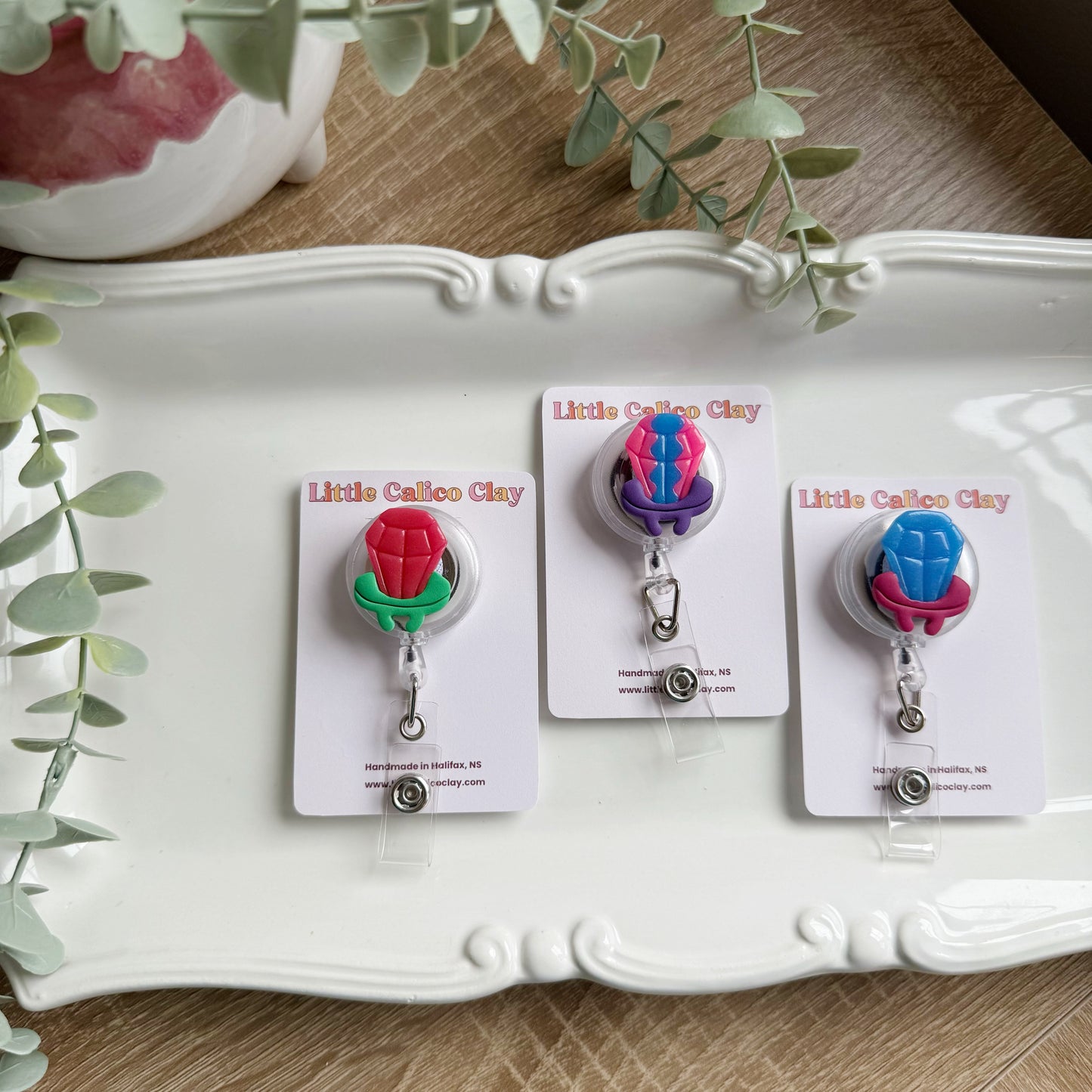 Ring Pop Badge Reel
