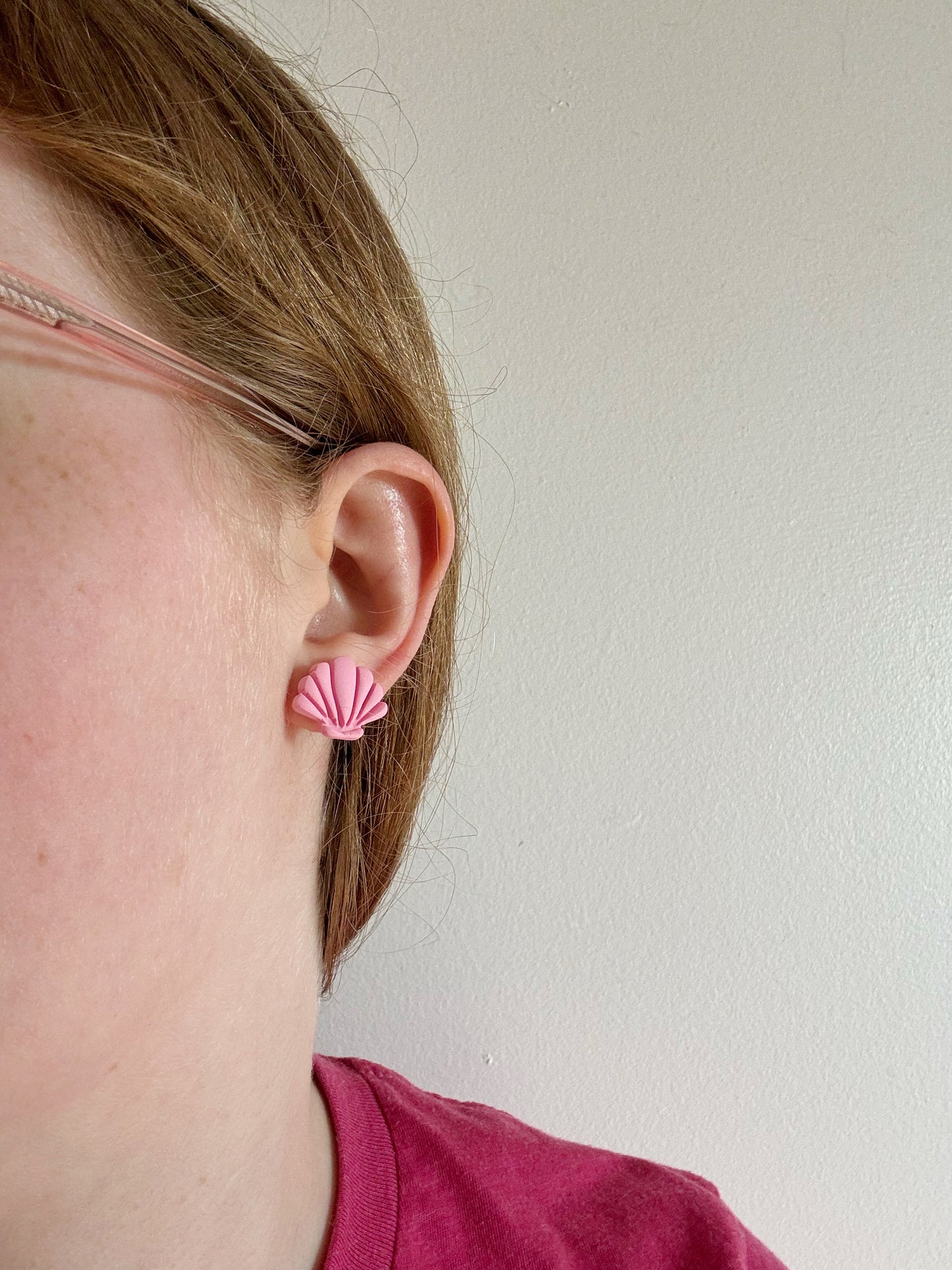 Seashell Studs