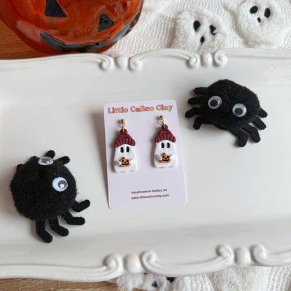 Beanie Ghost Dangles