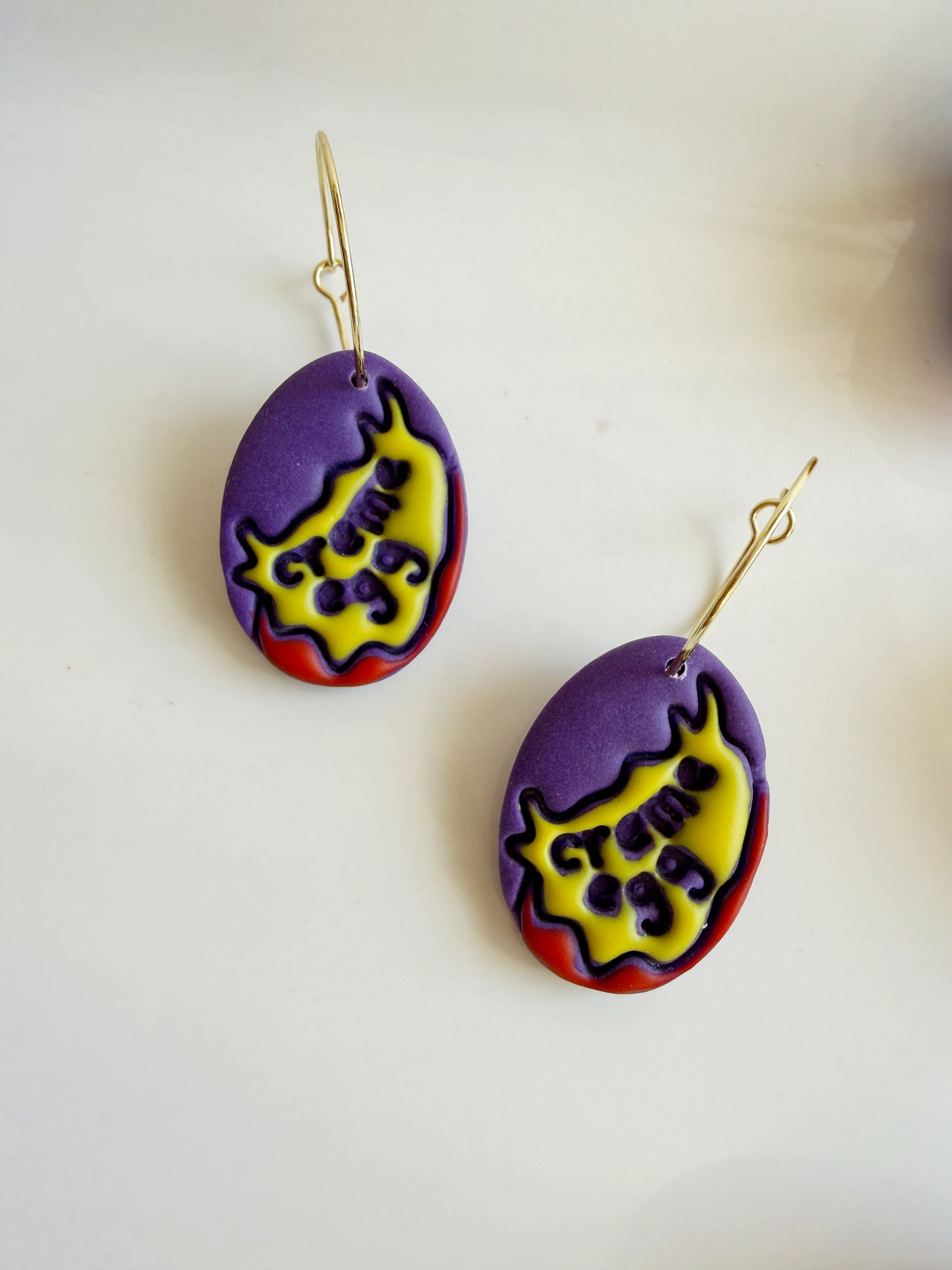 Creme Egg Hoops