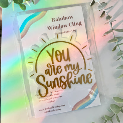 You Are My Sunshine Suncatcher