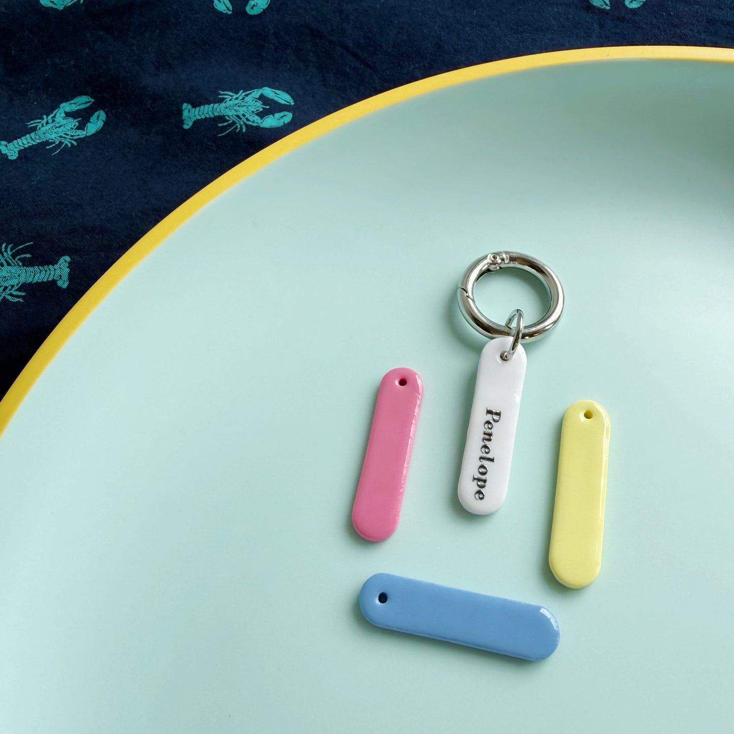 Long Capsule Pet Tag