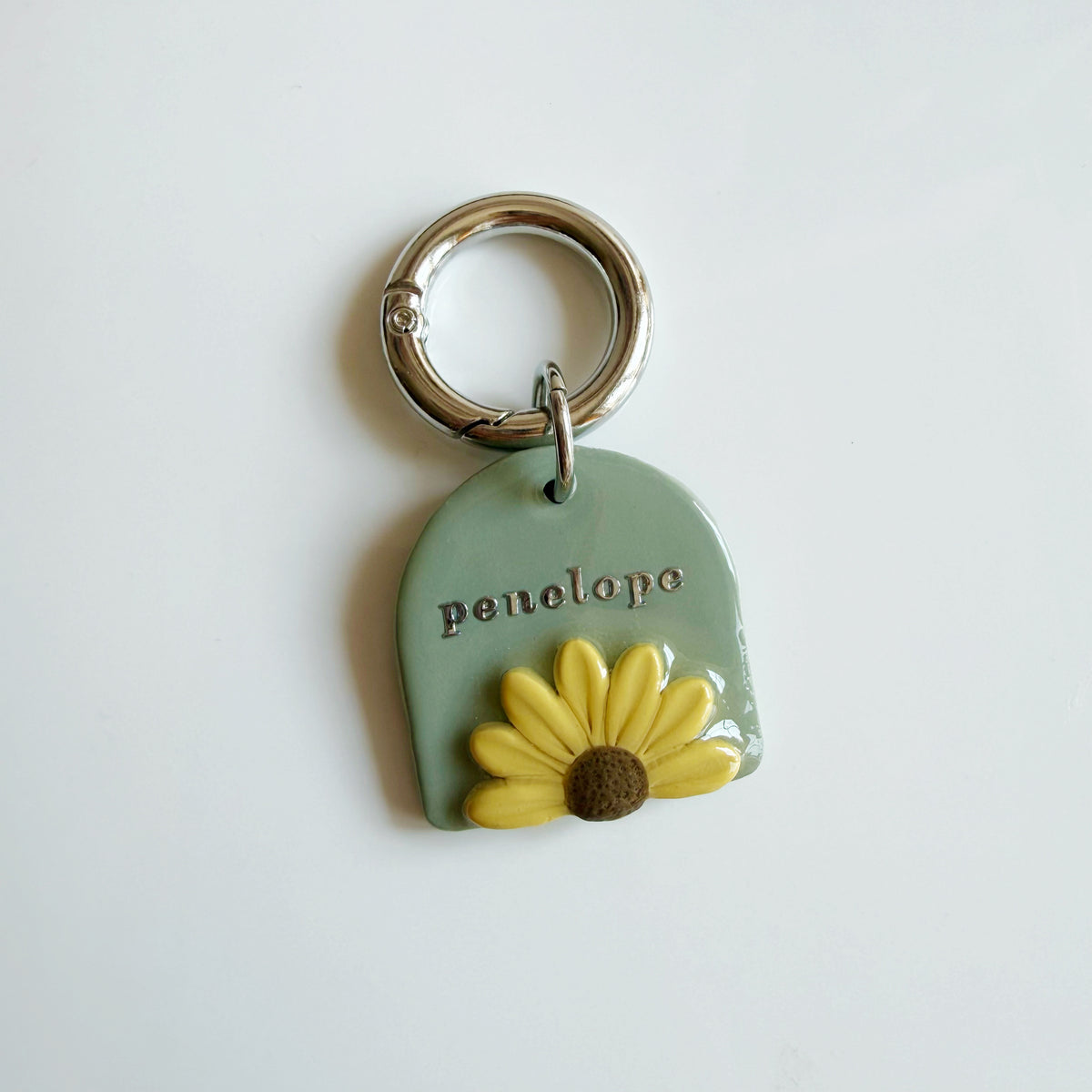 Sunflower Pet Tag