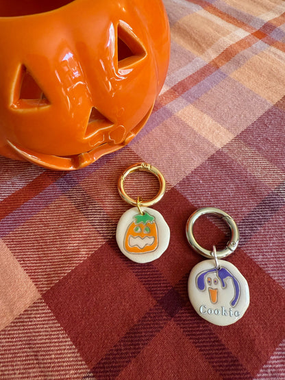 Spooky Cookie Pet Tag