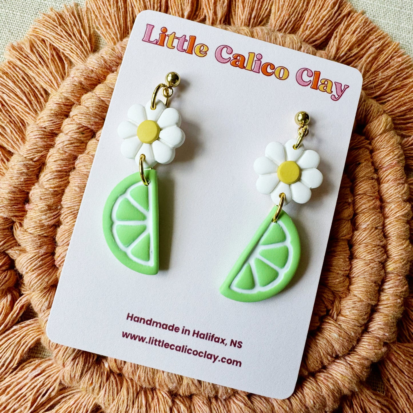 Daisy Citrus Dangles